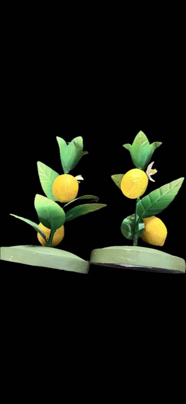 Lemon Taper Candle Holder